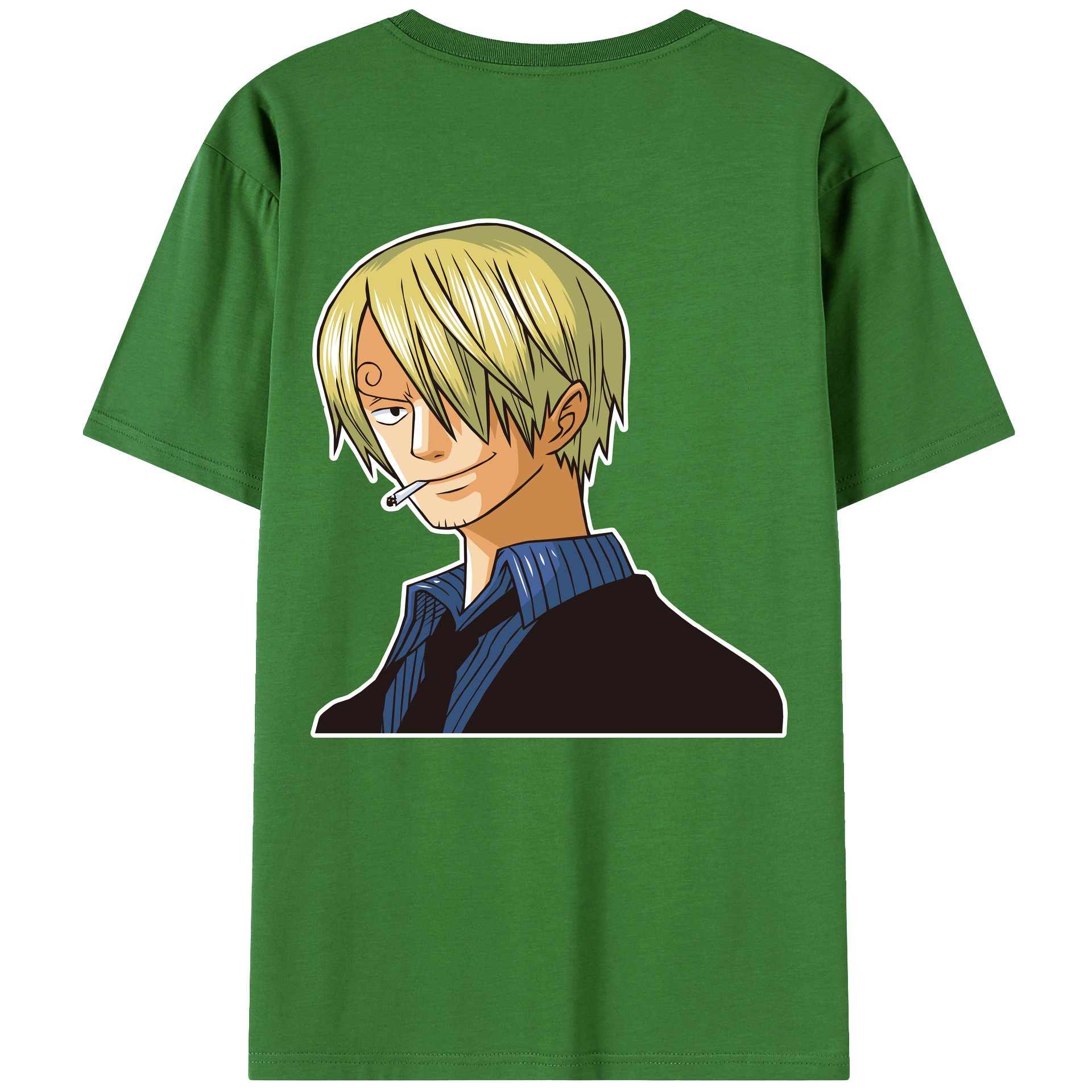 （画像用） ワンピース サンジ ONE PIECE Sanji レディース半袖Tシャツ(バックプリント)